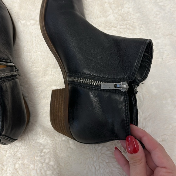 Lucky Brand Basel Leather Booties - Picture 6 of 7